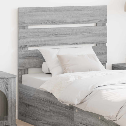 vidaXL Headboard Grey Sonoma Engineered Wood