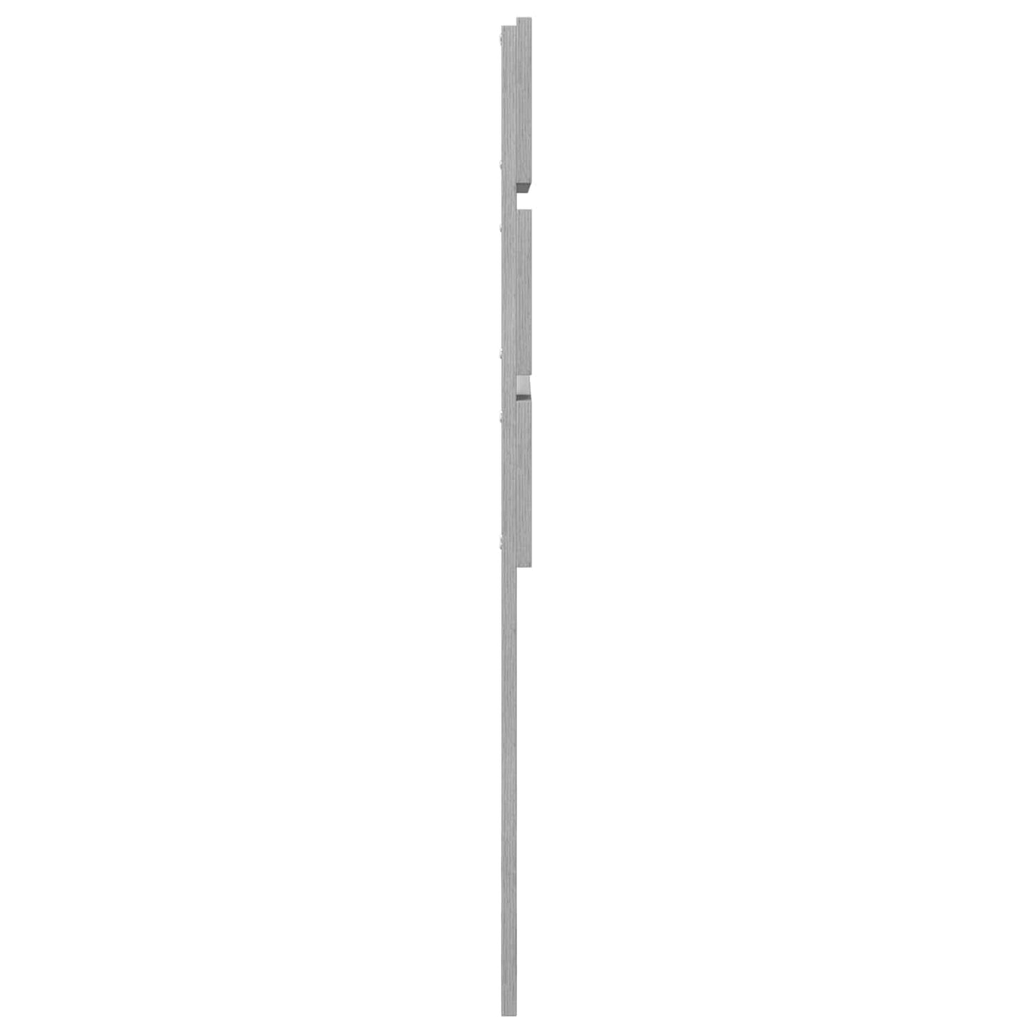 vidaXL Headboard Grey Sonoma Engineered Wood