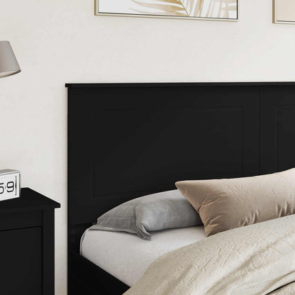vidaXL Headboard Black Oak 100 cm Engineered Wood