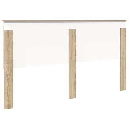 vidaXL Headboard Sonoma Oak 100 cm Engineered Wood