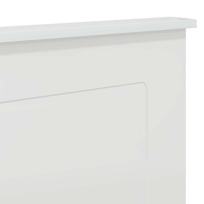 vidaXL Headboard Gloss White 100 cm Engineered Wood