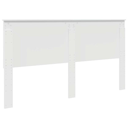 vidaXL Headboard Gloss White 100 cm Engineered Wood