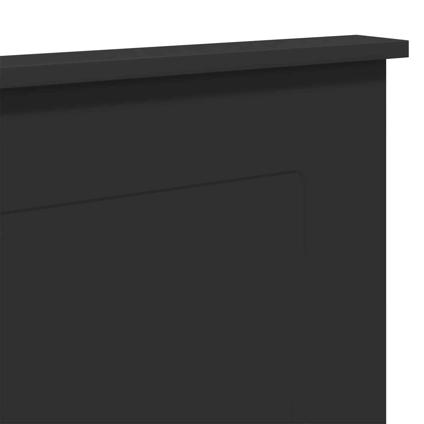 vidaXL Headboard Black Oak 100 cm Engineered Wood