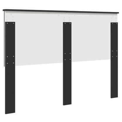 vidaXL Headboard Black Oak 100 cm Engineered Wood