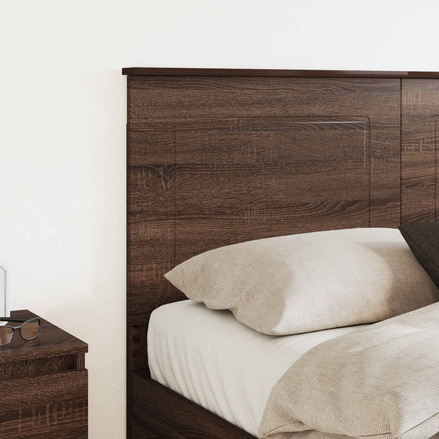 vidaXL Headboard Brown Oak 100 cm Engineered Wood