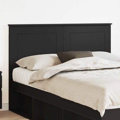vidaXL Headboard Black Oak 100 cm Engineered Wood