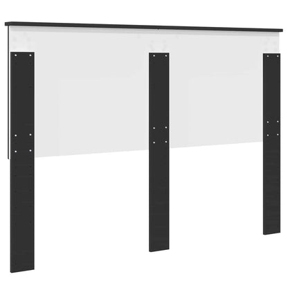 vidaXL Headboard Black Oak 100 cm Engineered Wood