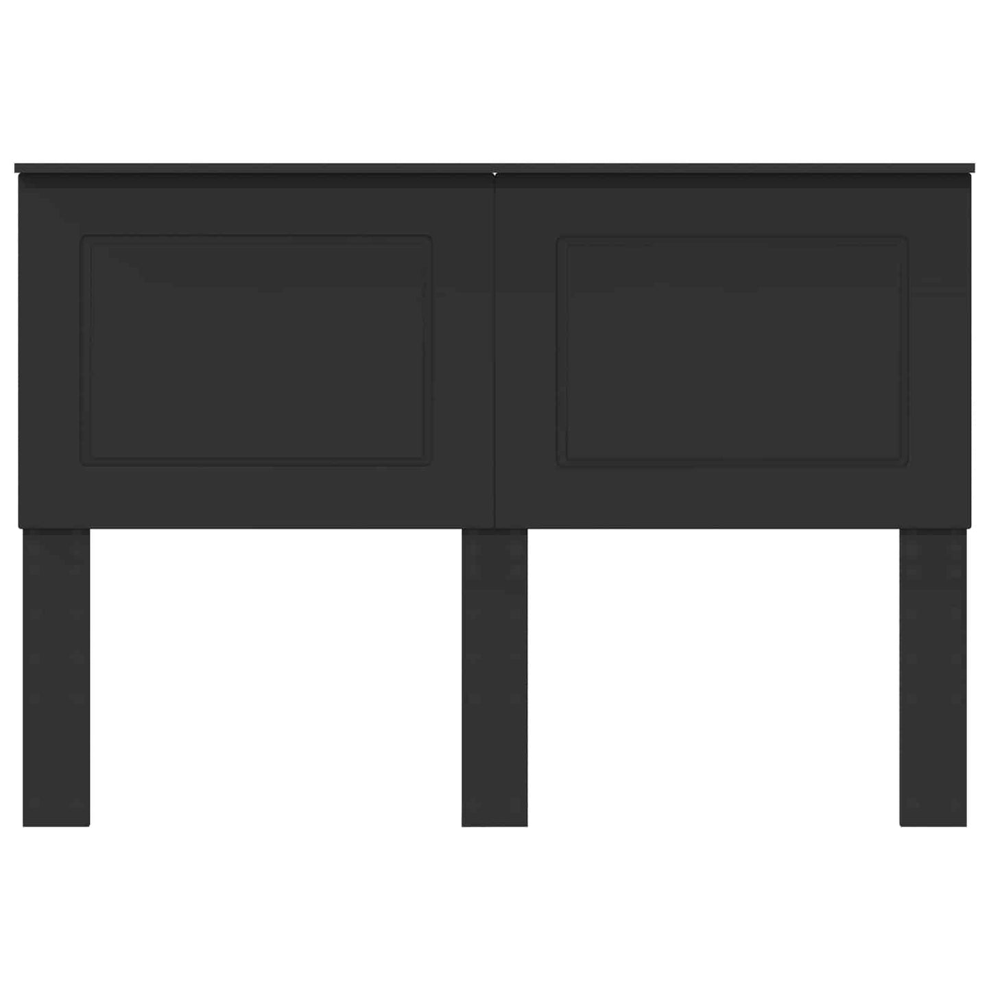 vidaXL Headboard Black Oak 100 cm Engineered Wood