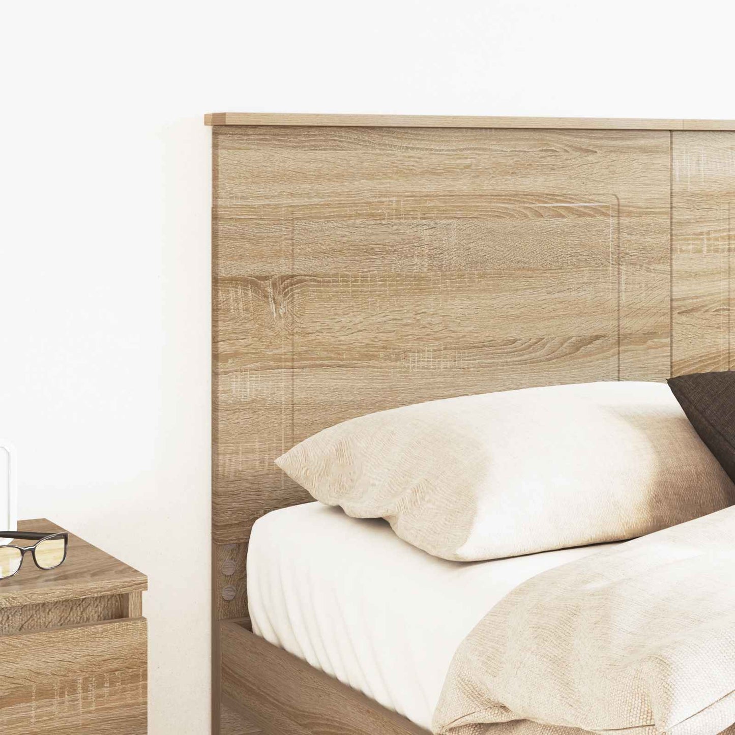 vidaXL Headboard Sonoma Oak 100 cm Engineered Wood