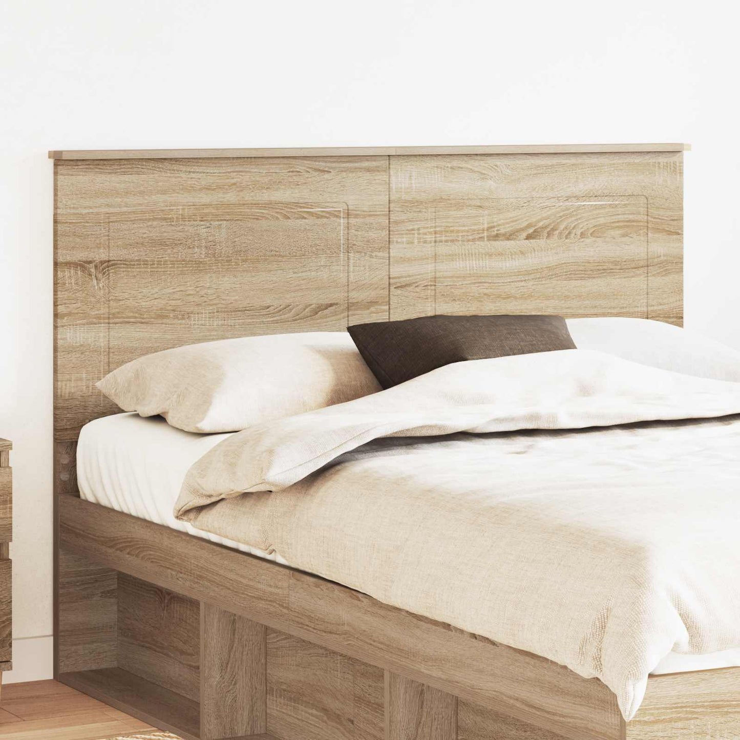 vidaXL Headboard Sonoma Oak 100 cm Engineered Wood