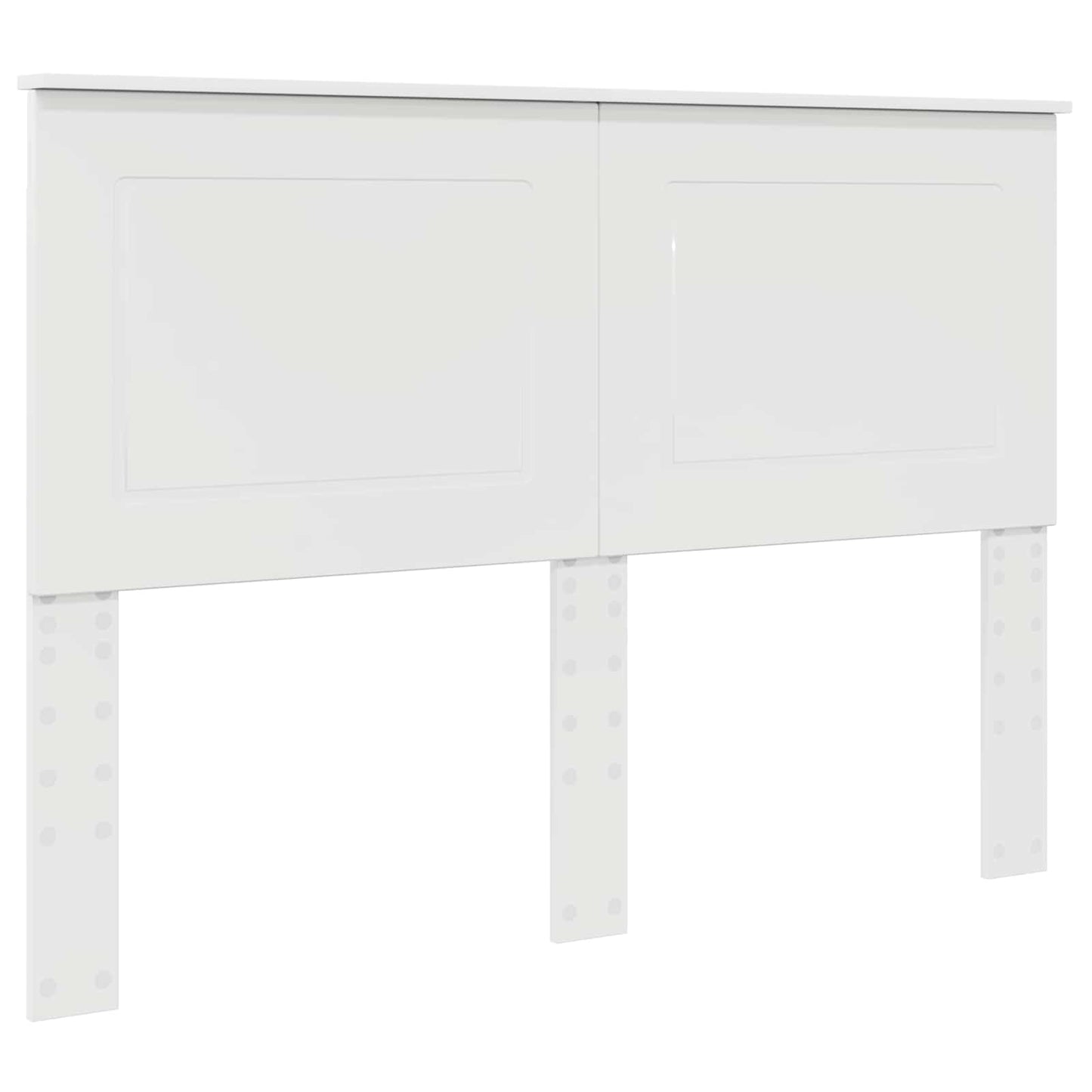vidaXL Headboard Gloss White 100 cm Engineered Wood
