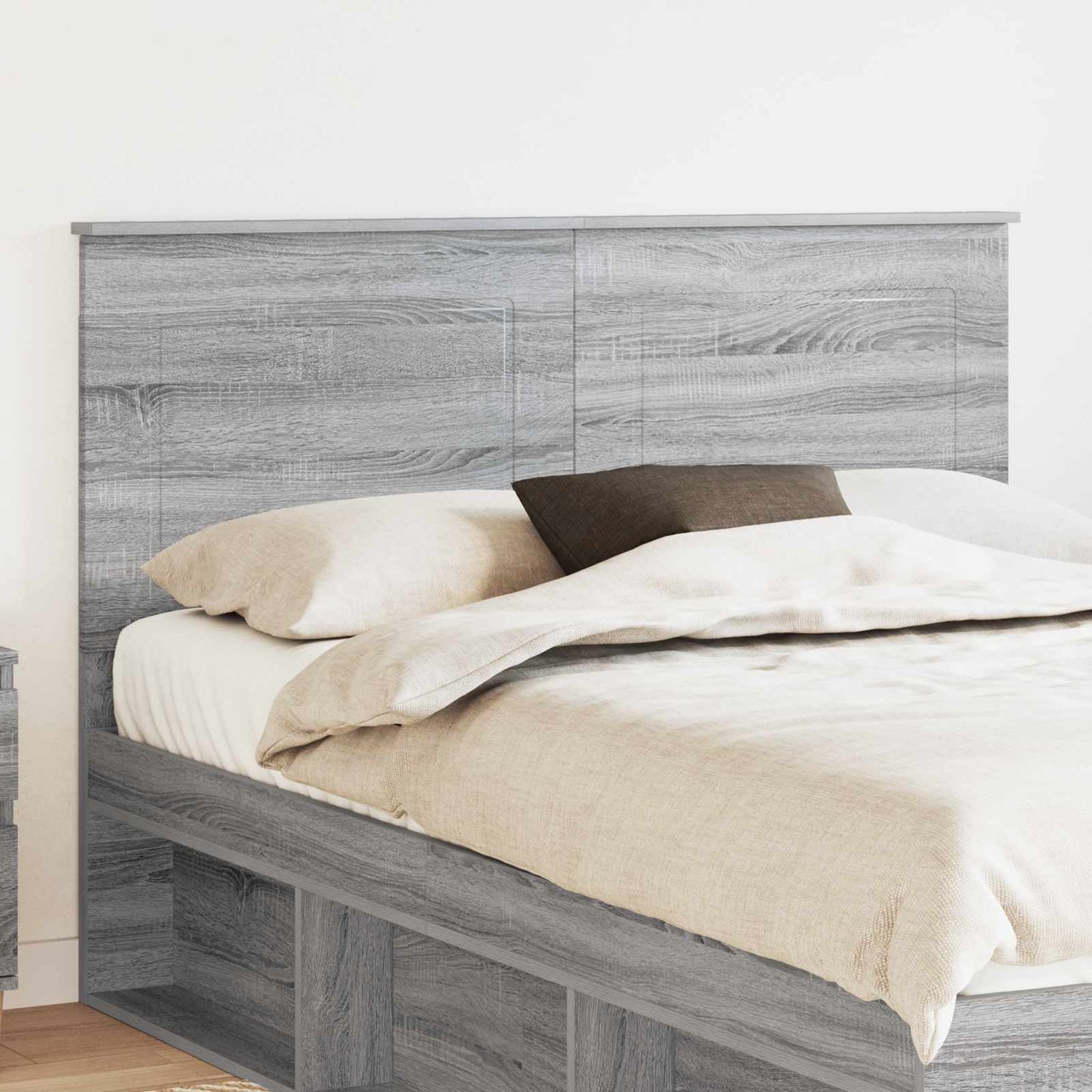 vidaXL Headboard Grey Sonoma 100 cm Engineered Wood