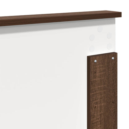 vidaXL Headboard Brown Oak 100 cm Engineered Wood