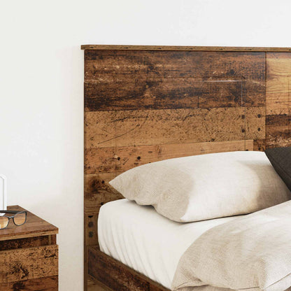 vidaXL Headboard Old Wood 100 cm Engineered Wood