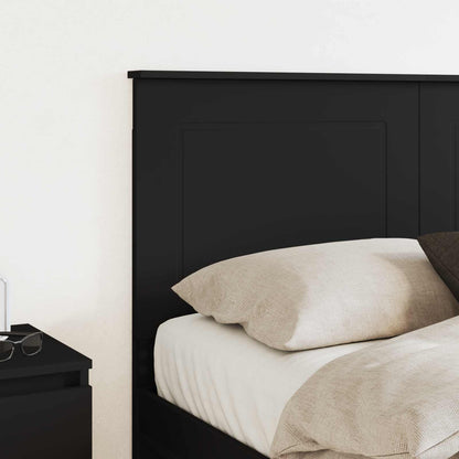 vidaXL Headboard Black Oak 100 cm Engineered Wood