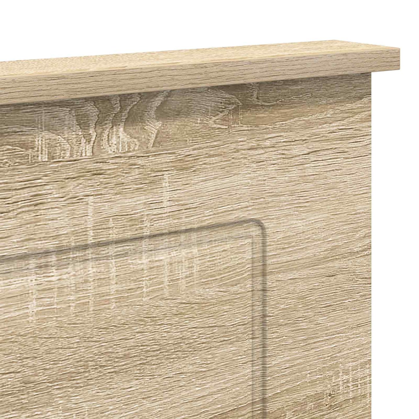 vidaXL Headboard Sonoma Oak 100 cm Engineered Wood