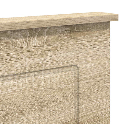 vidaXL Headboard Sonoma Oak 100 cm Engineered Wood