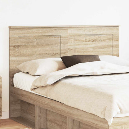 vidaXL Headboard Sonoma Oak 100 cm Engineered Wood
