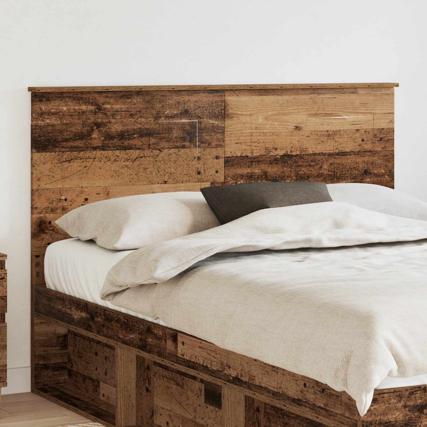 vidaXL Headboard Old Wood 100 cm Engineered Wood