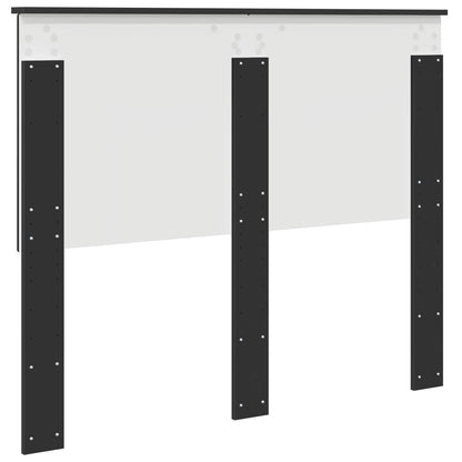 vidaXL Headboard Black Oak 100 cm Engineered Wood
