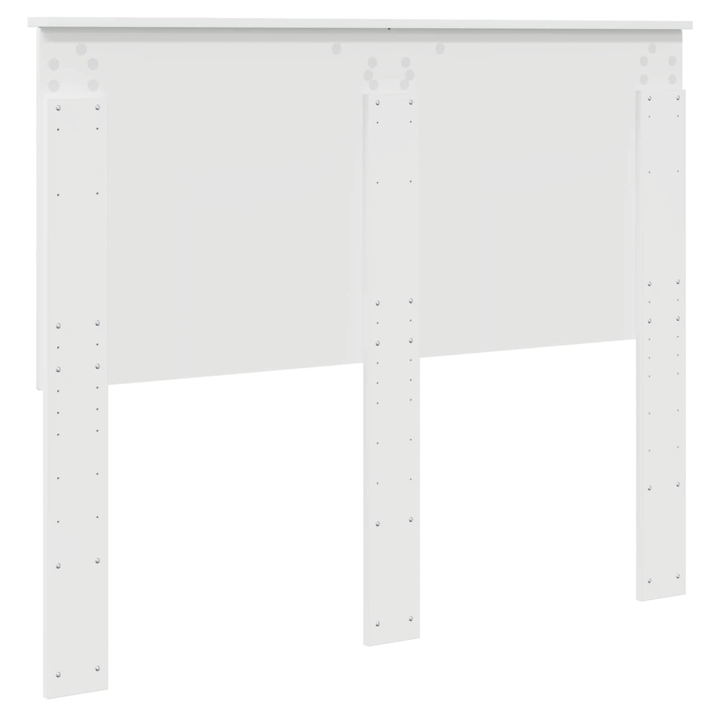 vidaXL Headboard Gloss White 100 cm Engineered Wood