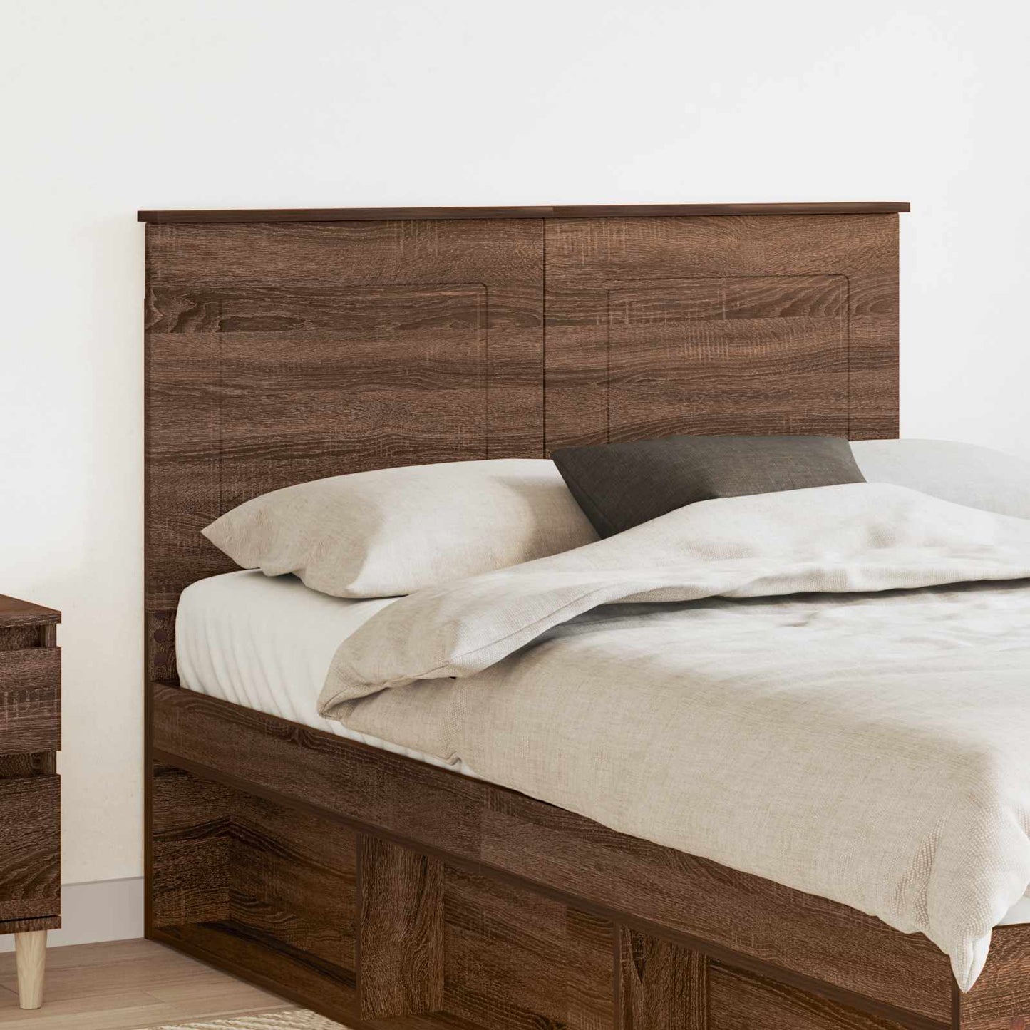 vidaXL Headboard Brown Oak 100 cm Engineered Wood
