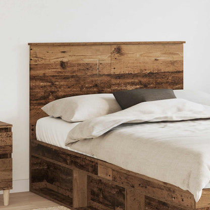 vidaXL Headboard Old Wood 138 x 7 x 100 cm Engineered Wood