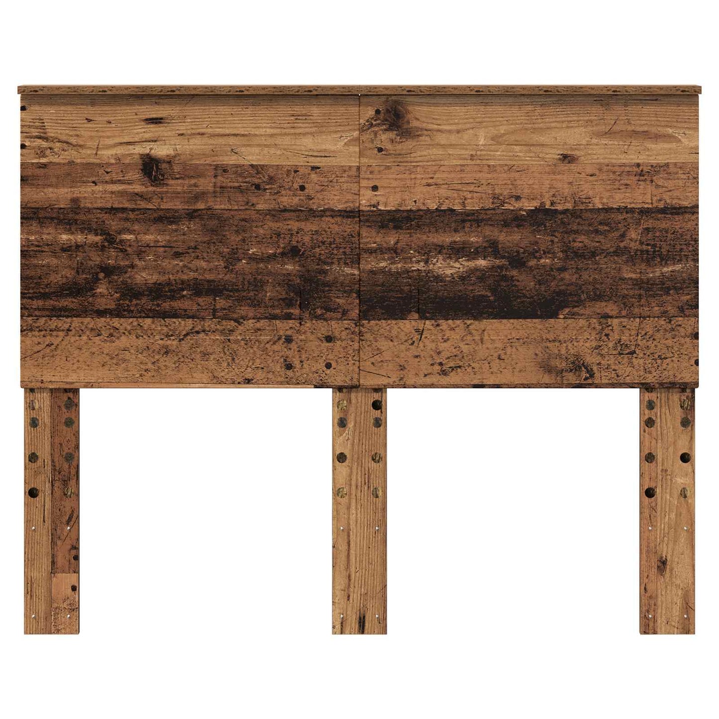 vidaXL Headboard Old Wood 138 x 7 x 100 cm Engineered Wood