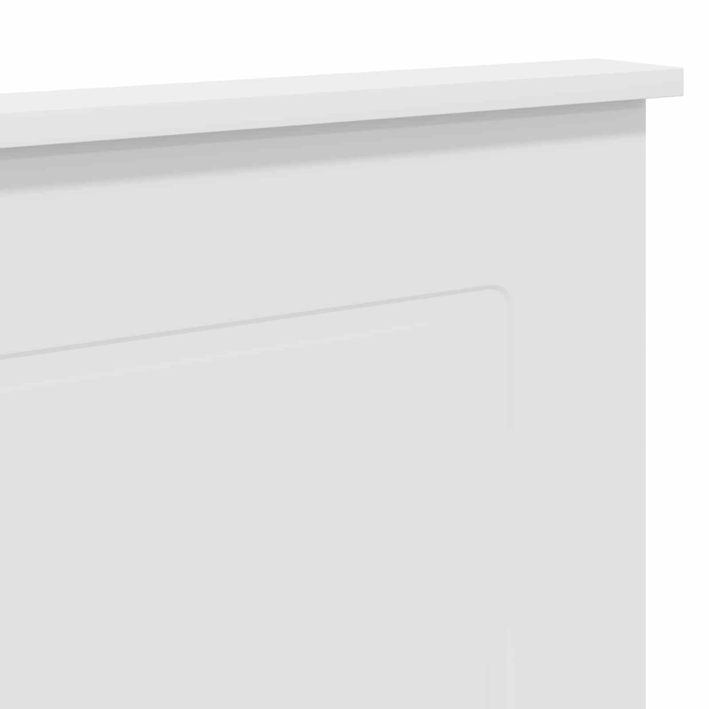 vidaXL Headboard White 100 cm Engineered Wood