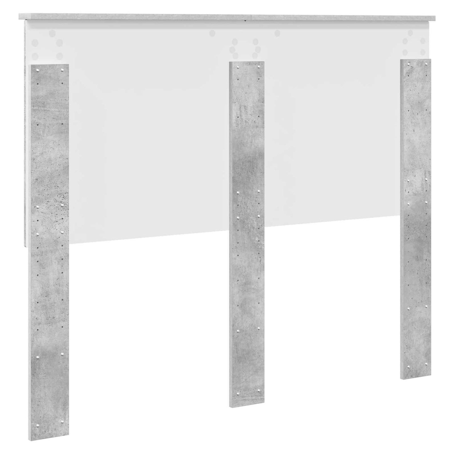 vidaXL Headboard Concrete Grey 100 cm Engineered Wood