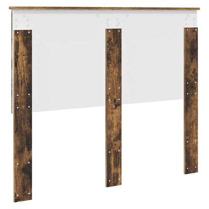 vidaXL Headboard Smoked Oak 100 cm Engineered Wood