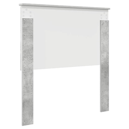 vidaXL Headboard Concrete Grey 100 cm Engineered Wood