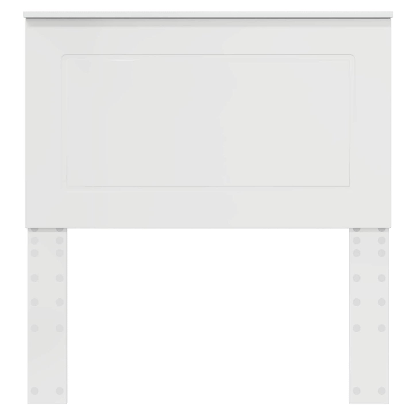 vidaXL Headboard Gloss White 100 cm Engineered Wood
