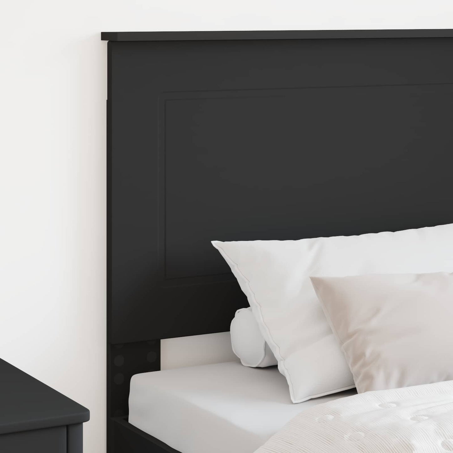 vidaXL Headboard Black Oak 100 cm Engineered Wood