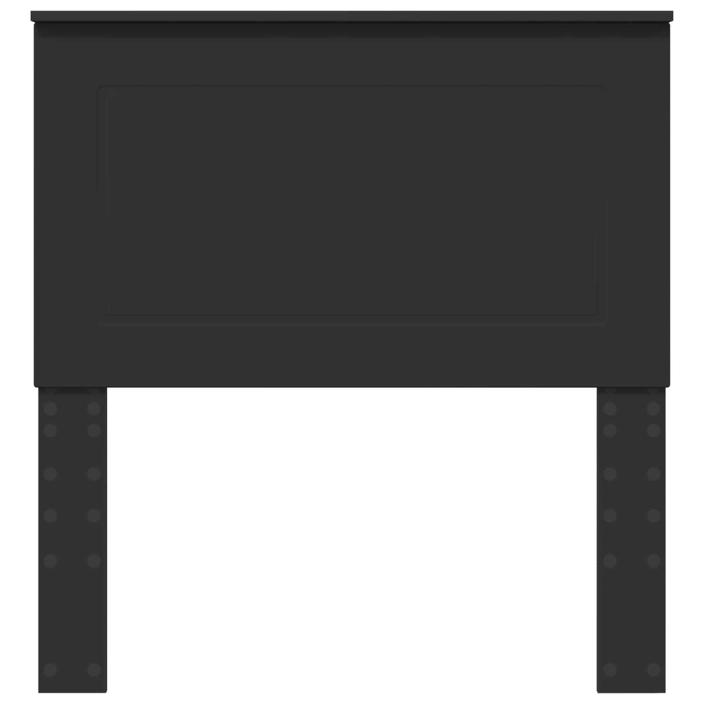 vidaXL Headboard Black Oak 100 cm Engineered Wood