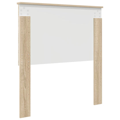 vidaXL Headboard Sonoma Oak 100 cm Engineered Wood