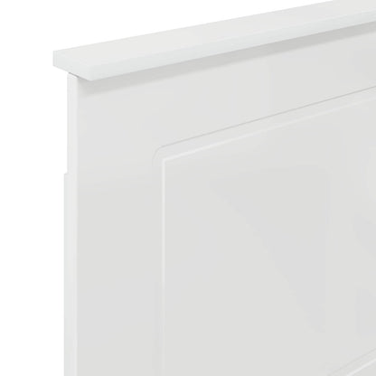 vidaXL Headboard Gloss White 100 cm Engineered Wood