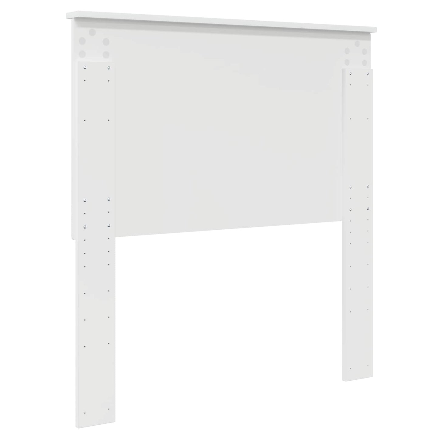 vidaXL Headboard Gloss White 100 cm Engineered Wood