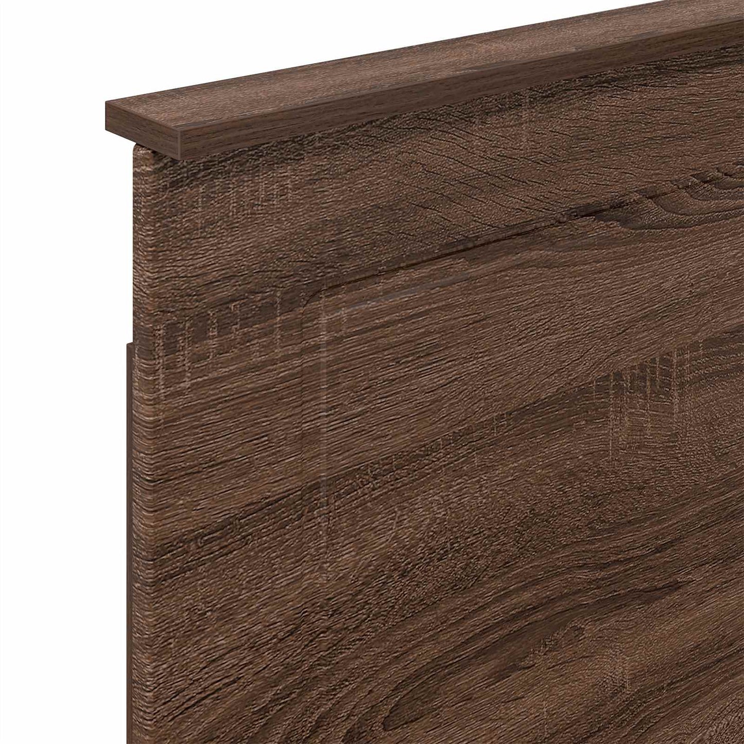 vidaXL Headboard Brown Oak 100 cm Engineered Wood