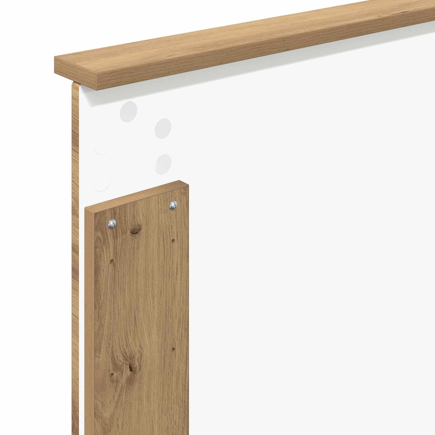 vidaXL Headboard Artisan Oak 100 cm Engineered Wood