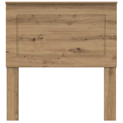 vidaXL Headboard Artisan Oak Engineered Wood