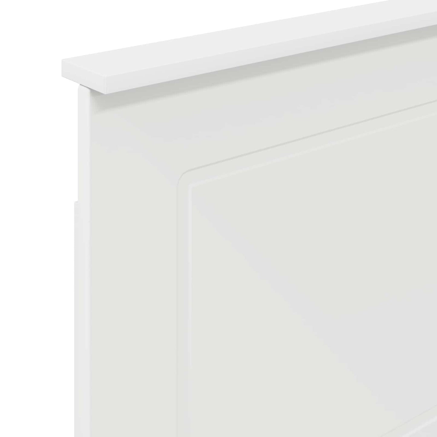 vidaXL Headboard White 100 cm Engineered Wood
