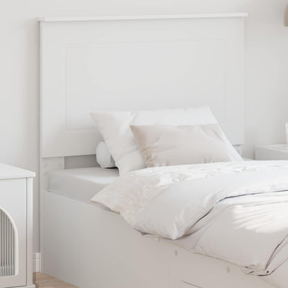 vidaXL Headboard White 100 cm Engineered Wood