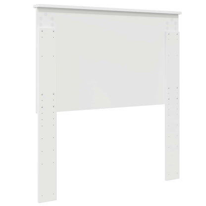 vidaXL Headboard White 100 cm Engineered Wood
