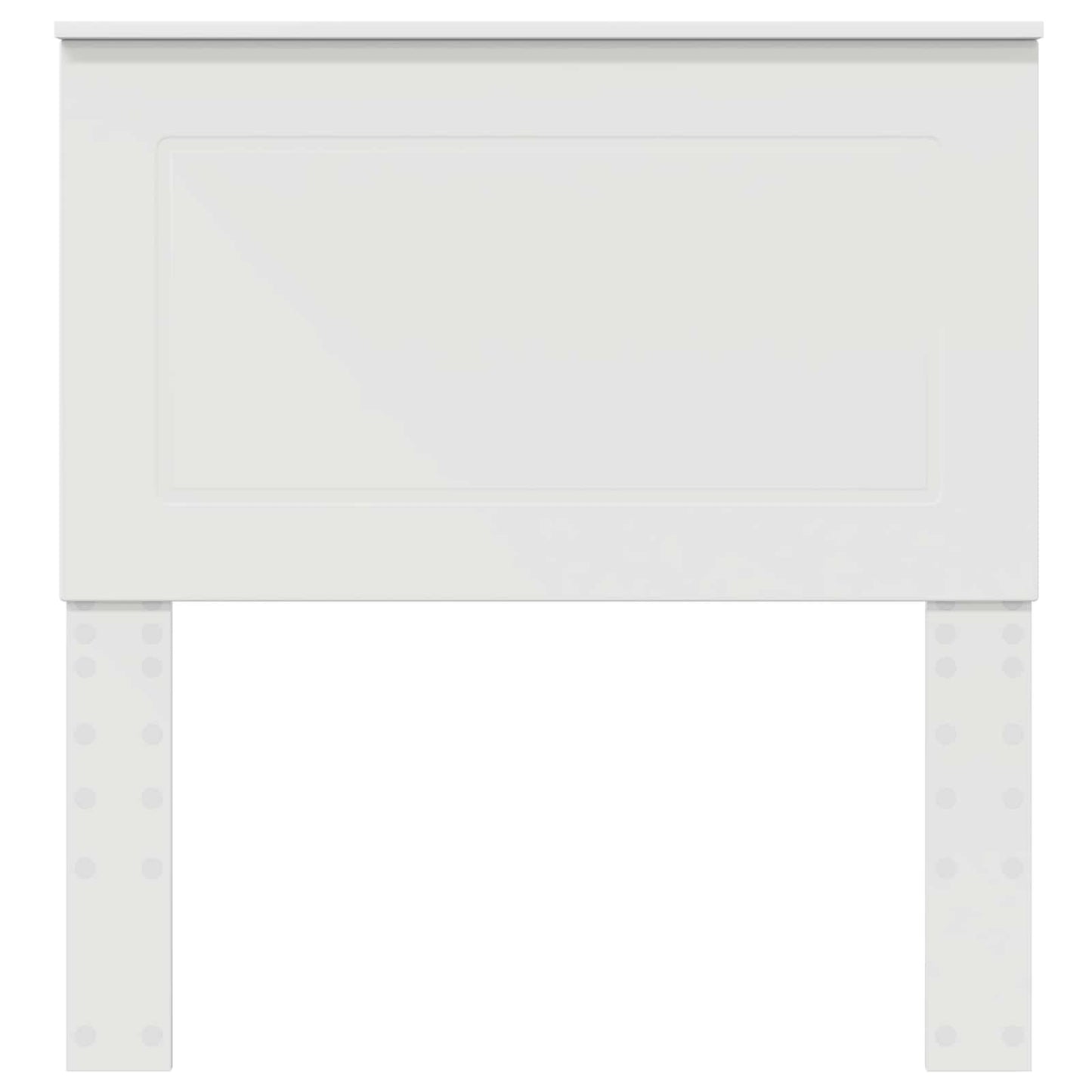 vidaXL Headboard White 100 cm Engineered Wood