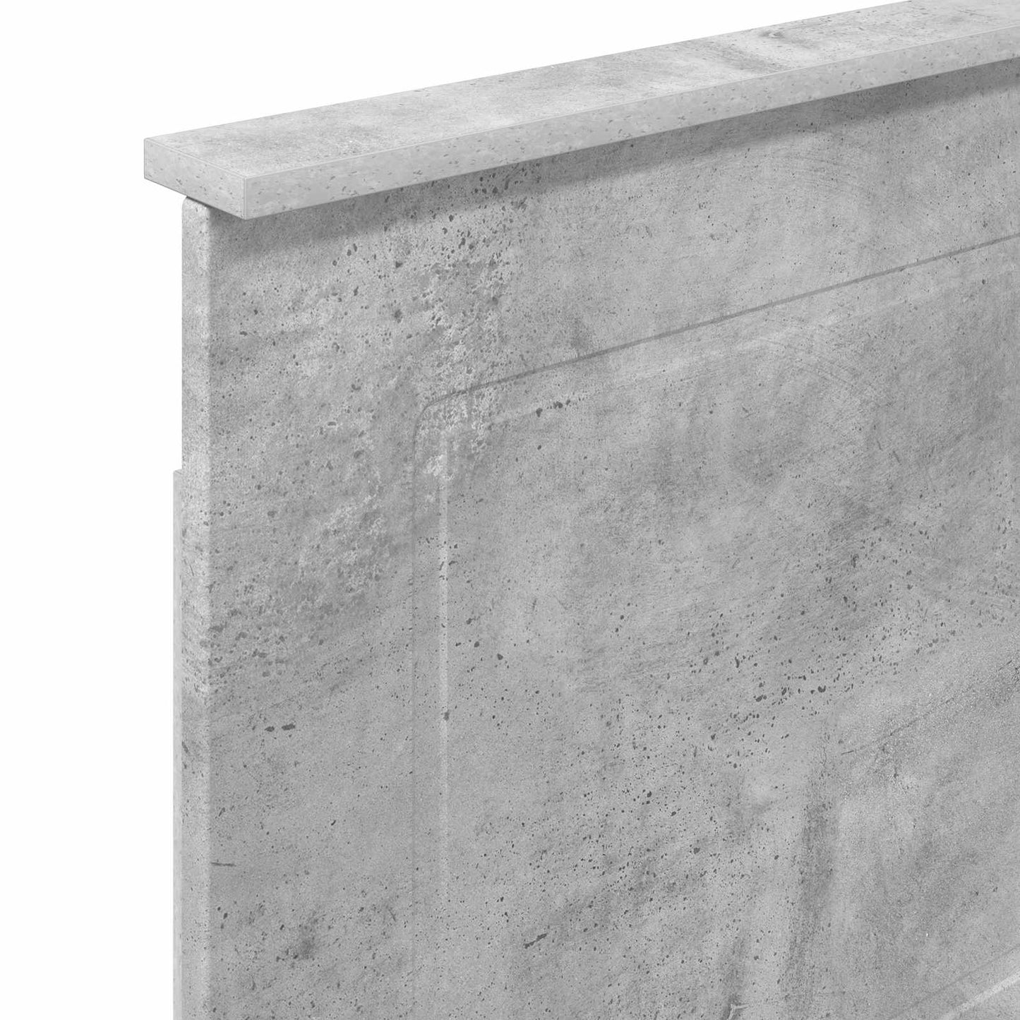 vidaXL Headboard Concrete Grey 100 cm Engineered Wood