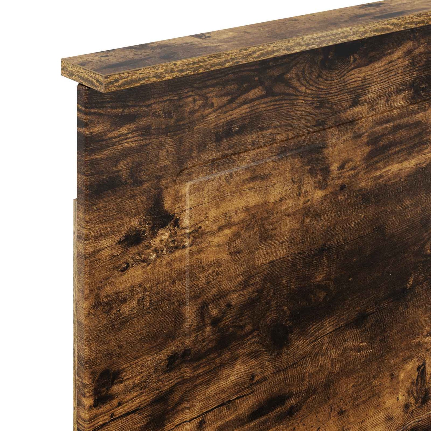 vidaXL Headboard Smoked Oak 100 cm Engineered Wood