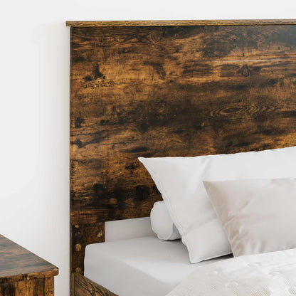 vidaXL Headboard Smoked Oak 100 cm Engineered Wood