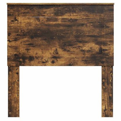 vidaXL Headboard Smoked Oak 100 cm Engineered Wood