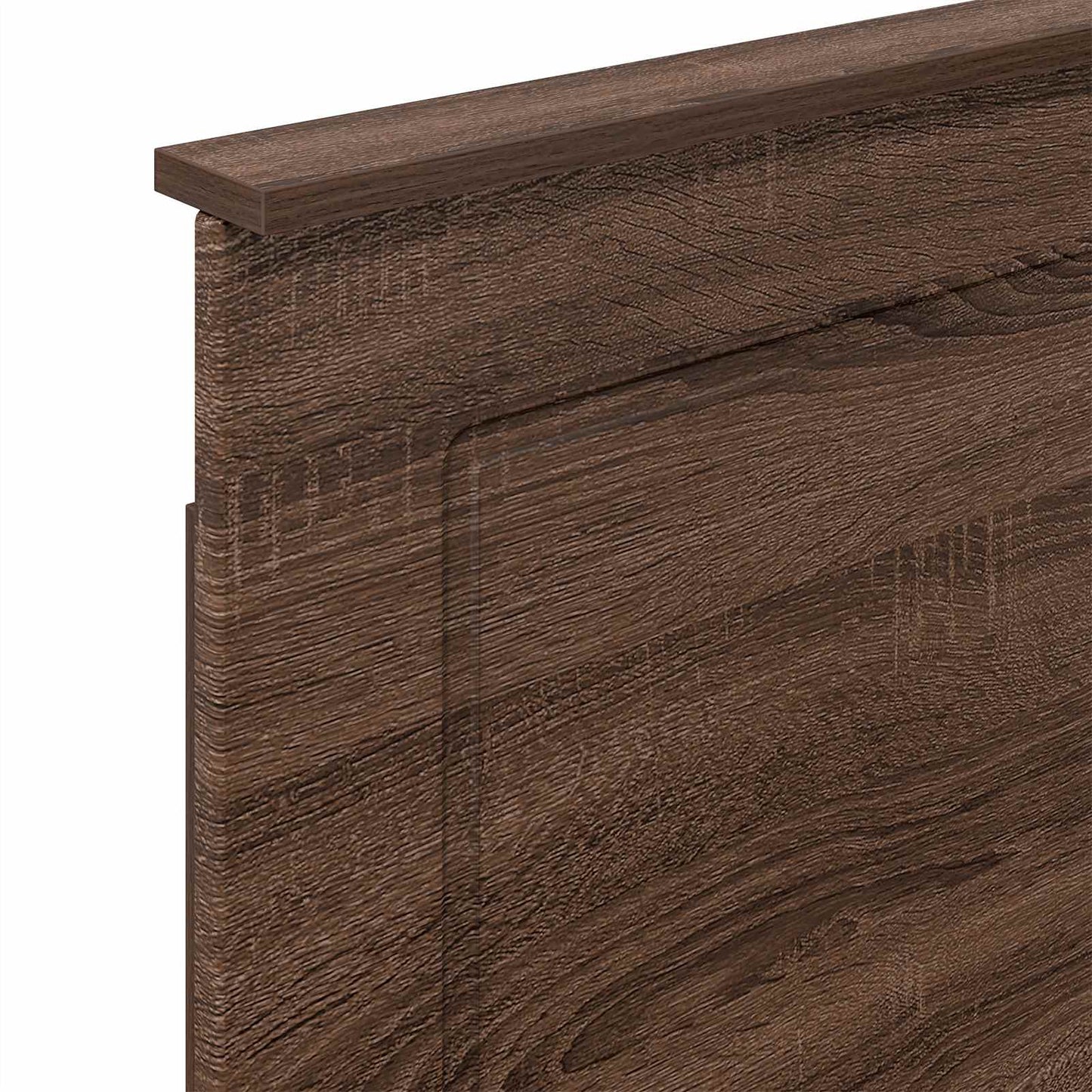vidaXL Headboard Brown Oak 100 cm Engineered Wood